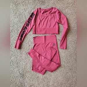 Better Bodies seamless legging and crop top set